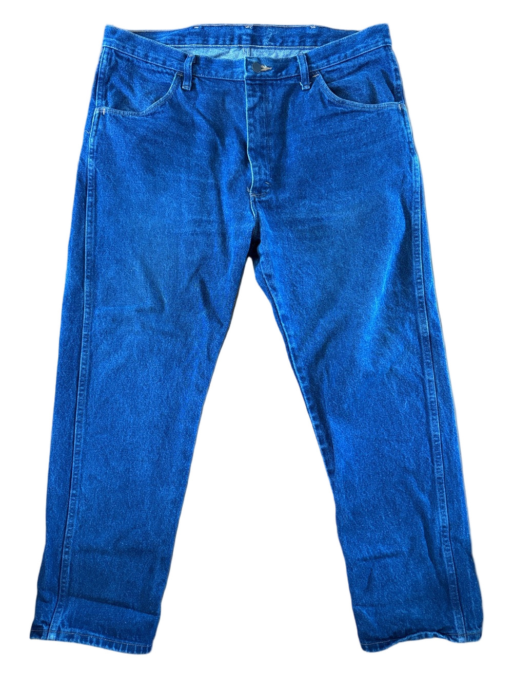 Rustler Men's Dark Blue Relaxed Fit Jeans Size 38x30